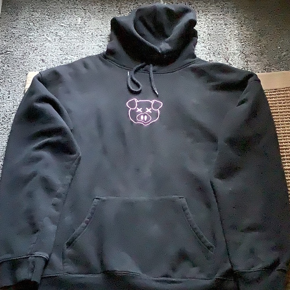 Shane Dawson Black Pink Pig Sweatshirt
